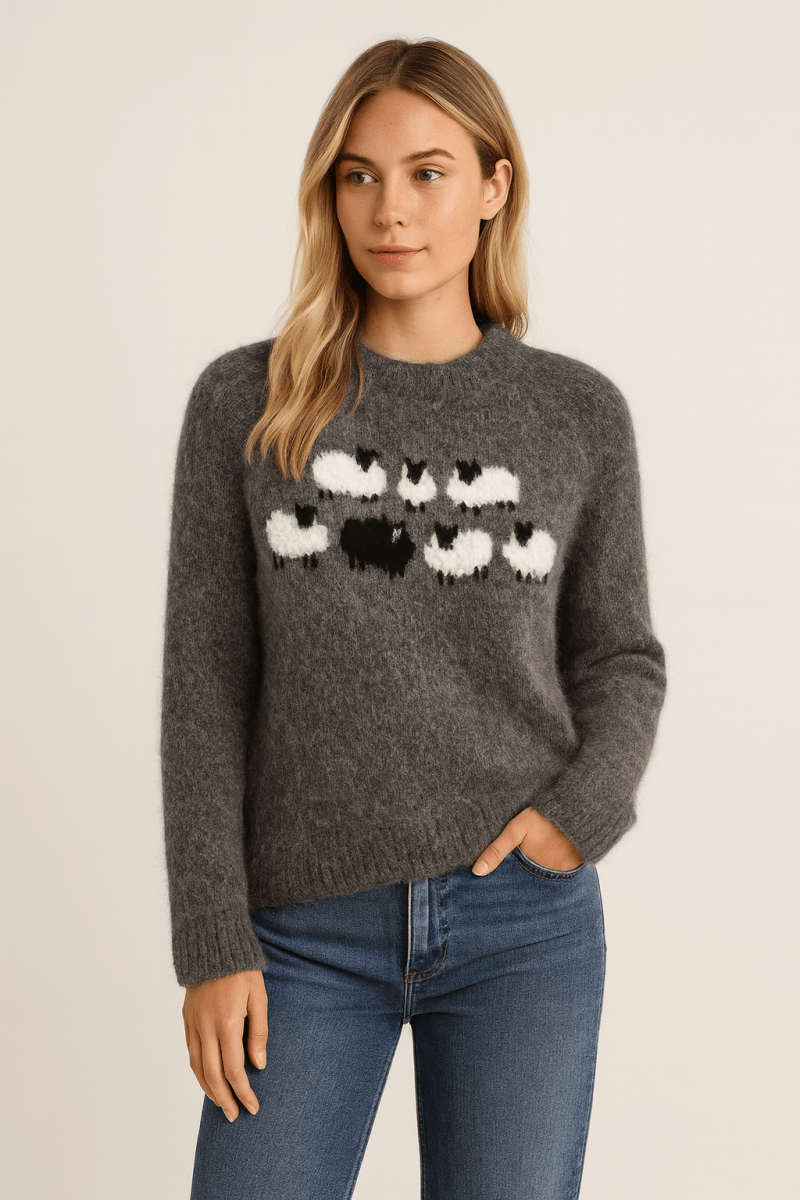 LINA™ - COMFORTABLE CUTE SHEEP SWEATER - Edith & Mae