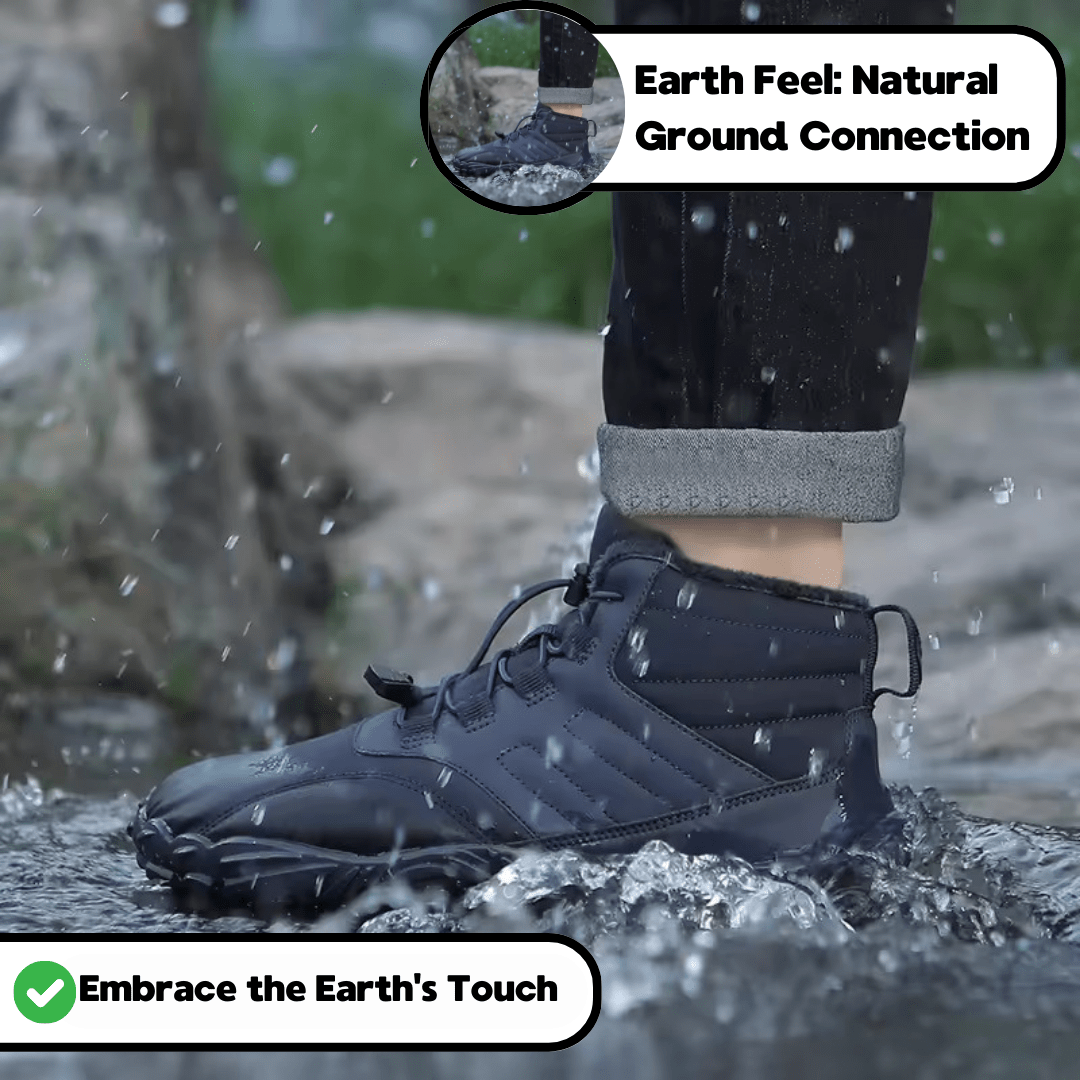 MIRA PRO - NON - SLIP & WATERPROOF WINTER BAREFOOT BOOT - Edith & Mae