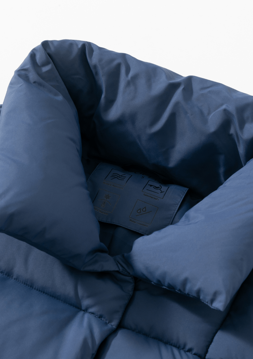 NOVA | MID LENGTH BELTED PUFFER JACKET - Edith & Mae