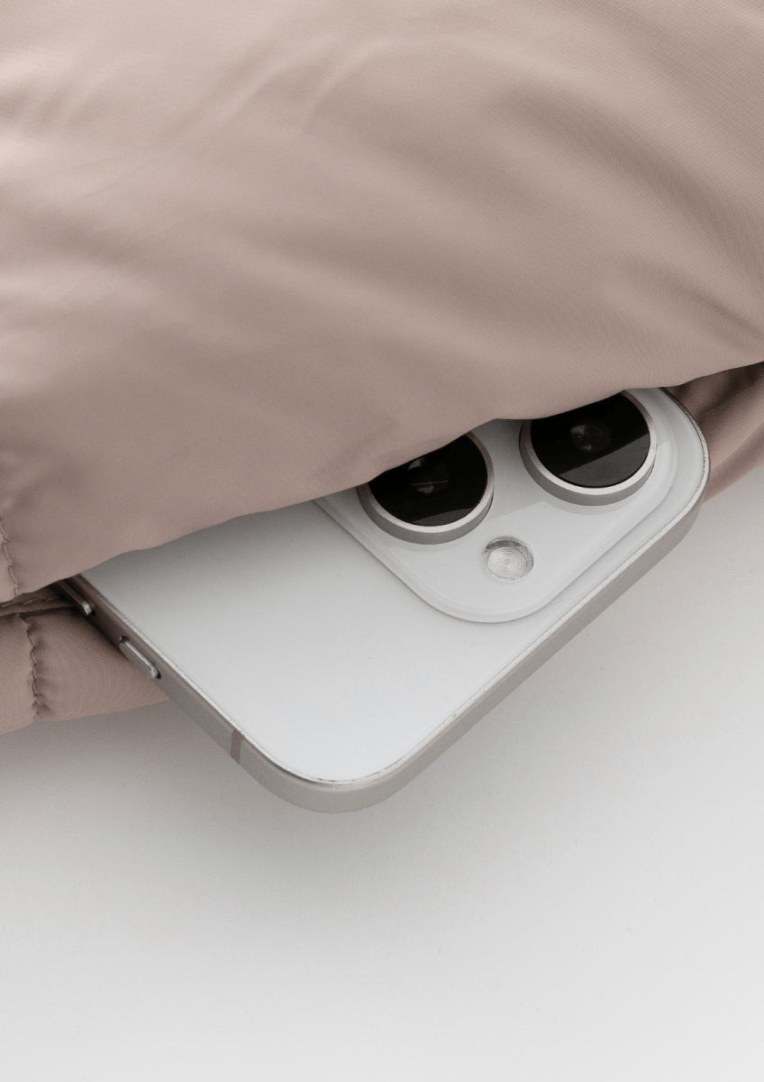 NOVA | MID LENGTH BELTED PUFFER JACKET - Edith & Mae