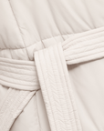 NOVA | MID LENGTH BELTED PUFFER JACKET - Edith & Mae