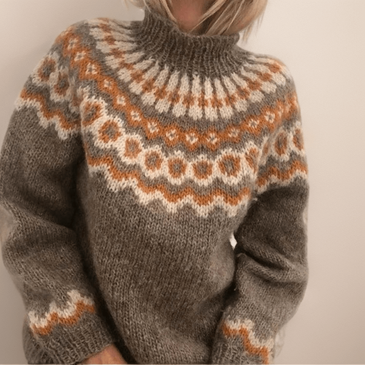 OLIVIA | COZY TURTLENECK SWEATER - Edith & Mae