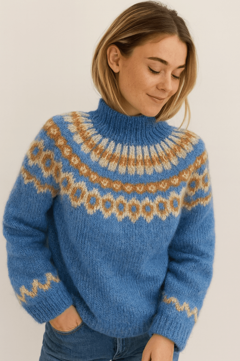 OLIVIA | COZY TURTLENECK SWEATER - Edith & Mae