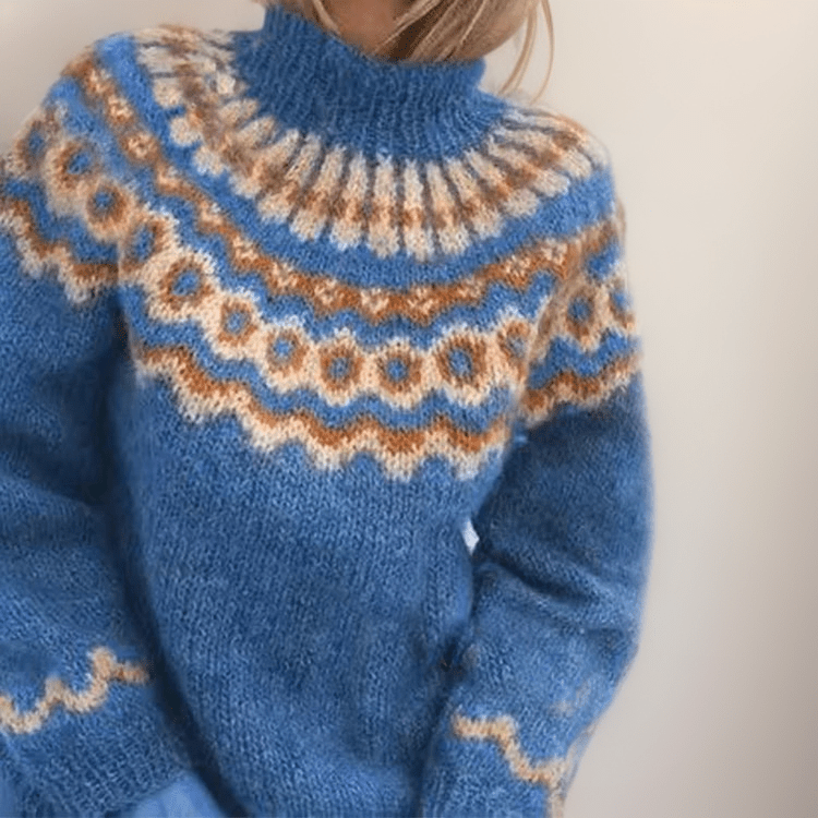 OLIVIA | COZY TURTLENECK SWEATER - Edith & Mae