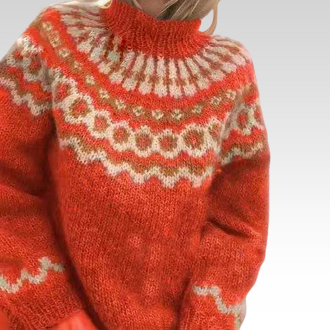 OLIVIA | COZY TURTLENECK SWEATER - Edith & Mae