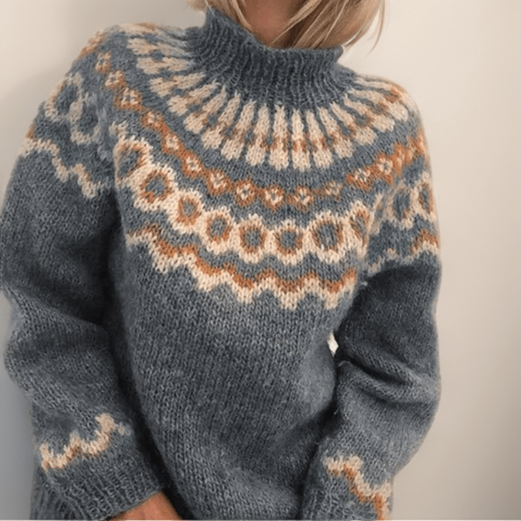 OLIVIA | COZY TURTLENECK SWEATER - Edith & Mae