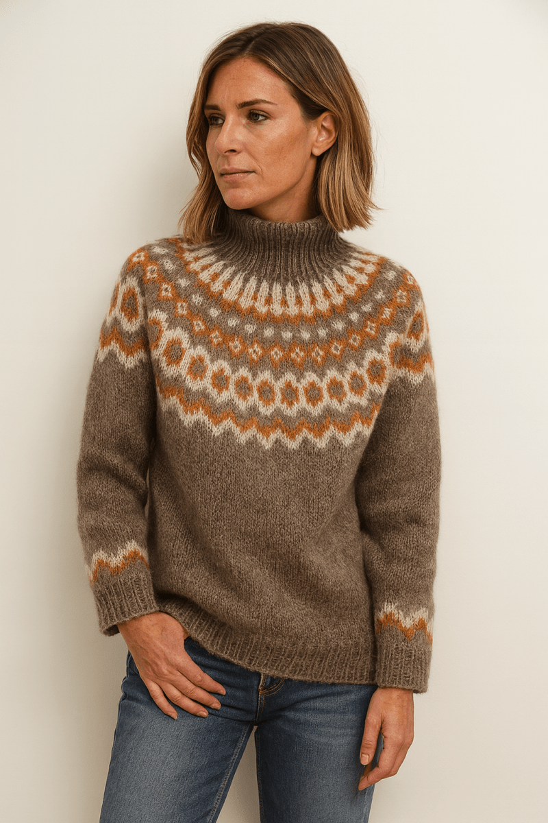 OLIVIA | COZY TURTLENECK SWEATER - Edith & Mae
