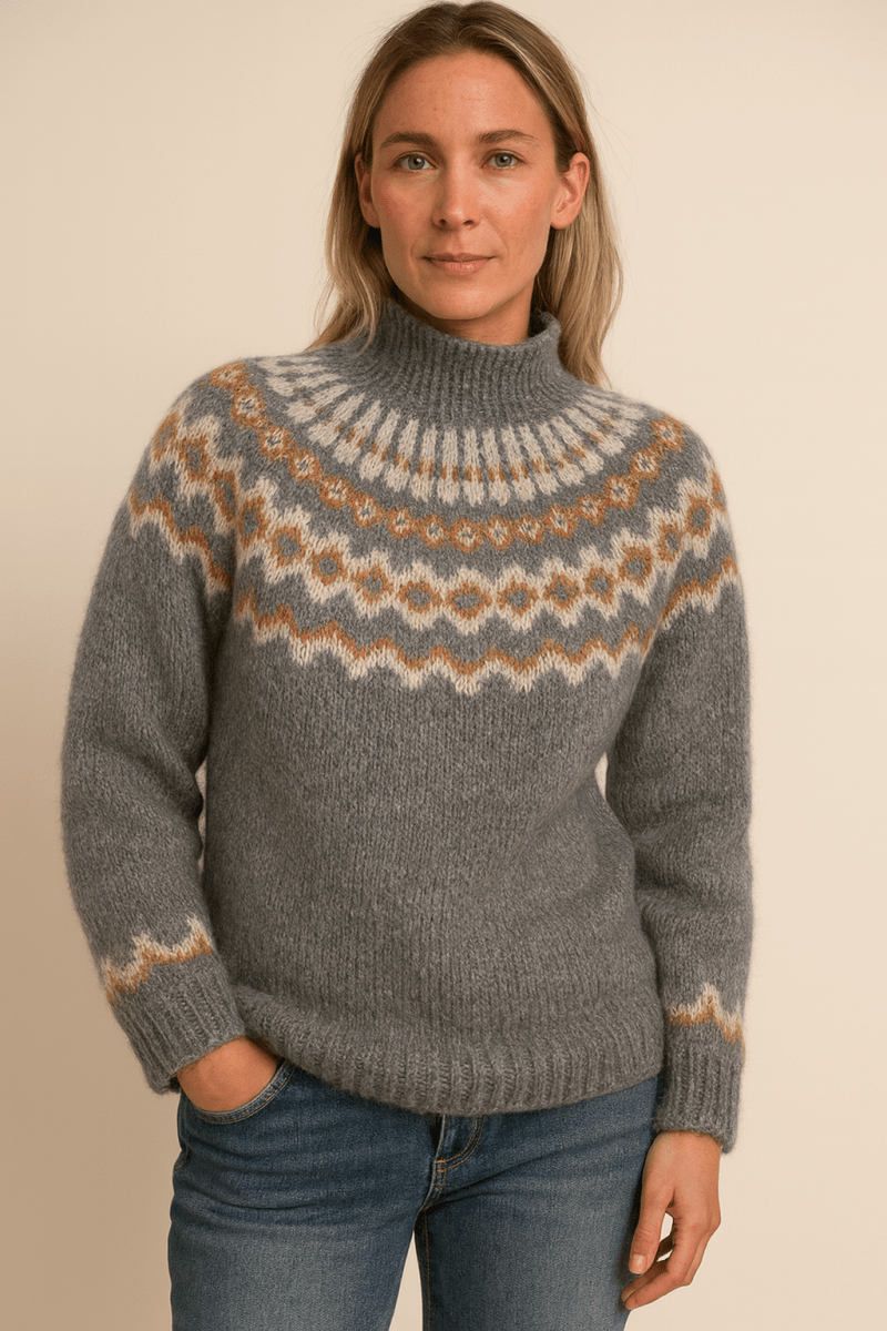 OLIVIA | COZY TURTLENECK SWEATER - Edith & Mae