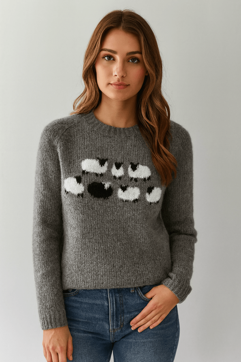 POPPY™ - COZY RETRO SWEATER - Edith & Mae