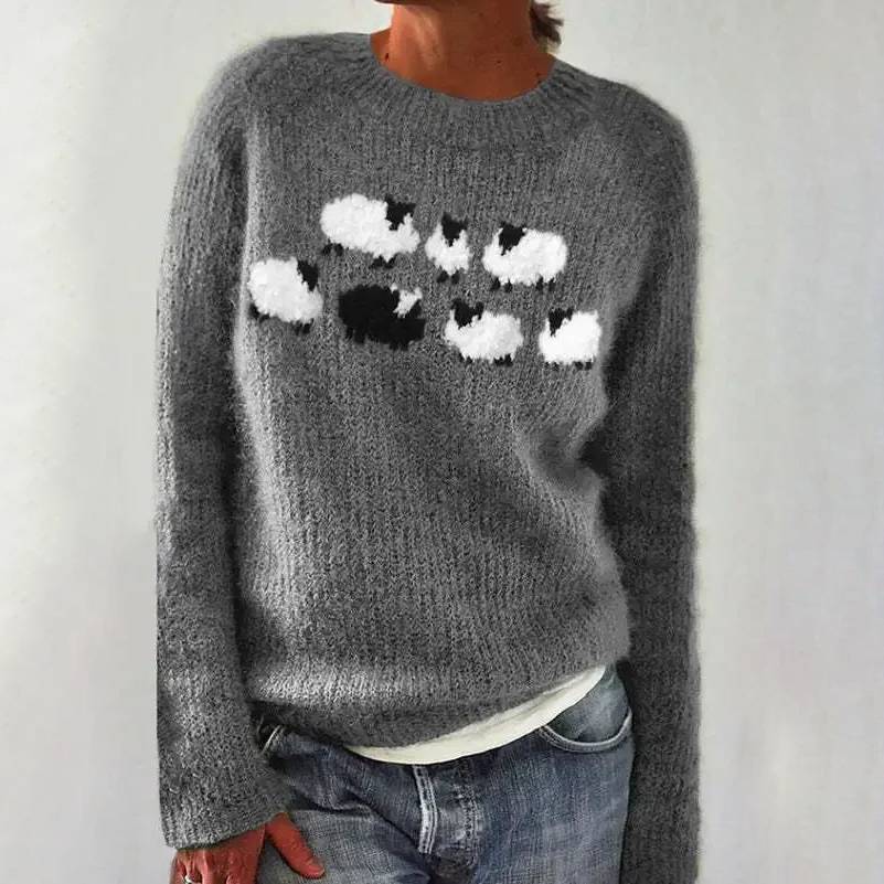 POPPY™ - COZY RETRO SWEATER - Edith & Mae