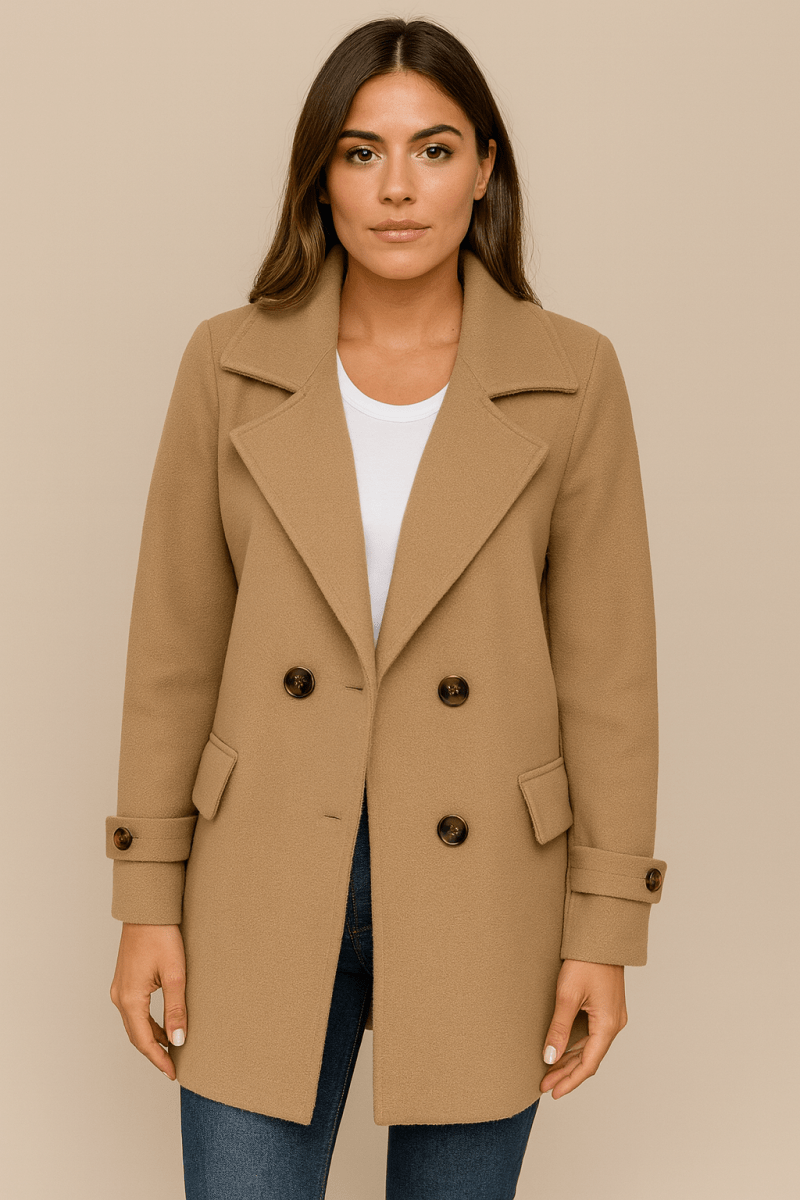 ROSALIE | CHIC COLLARED JACKET - Edith & Mae