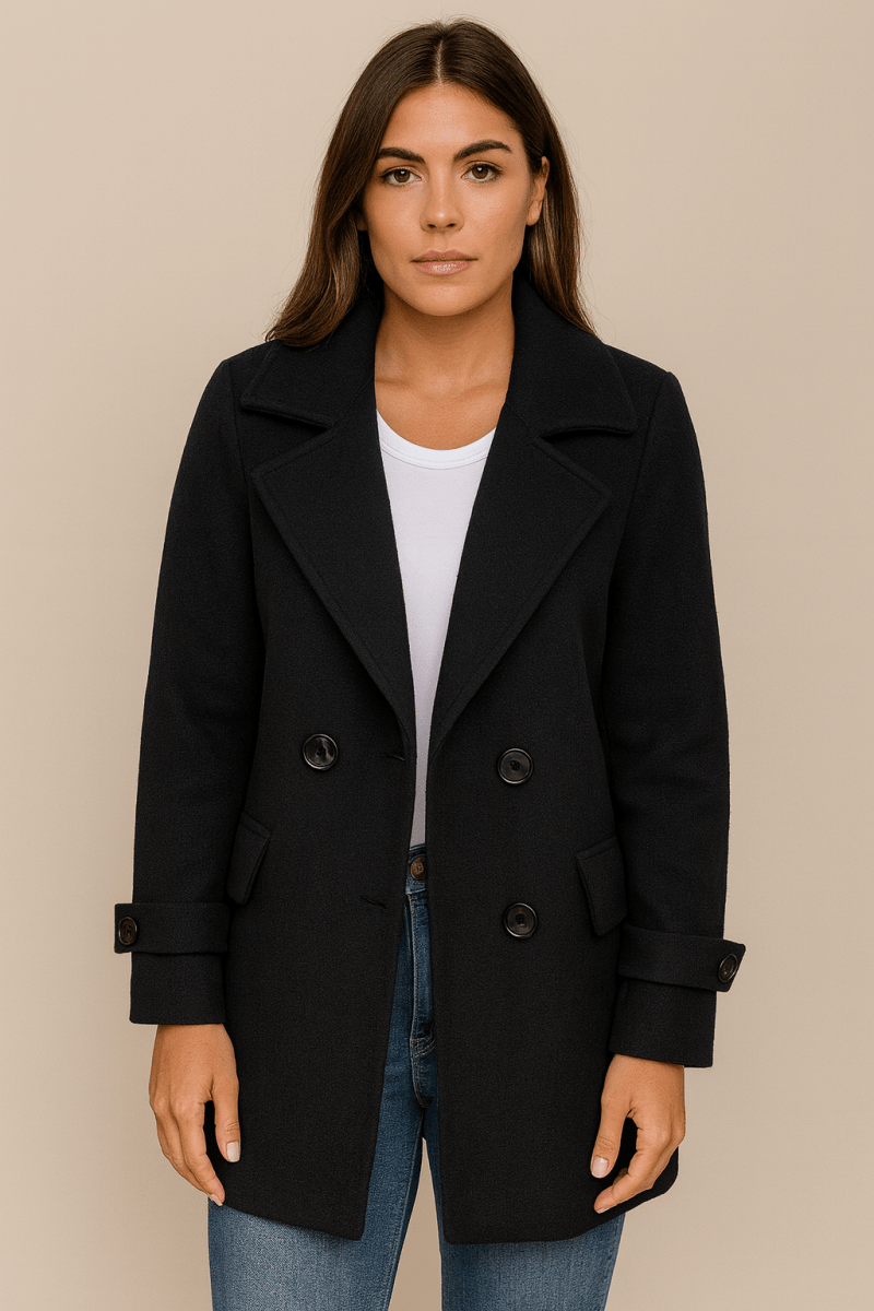 ROSALIE | CHIC COLLARED JACKET - Edith & Mae