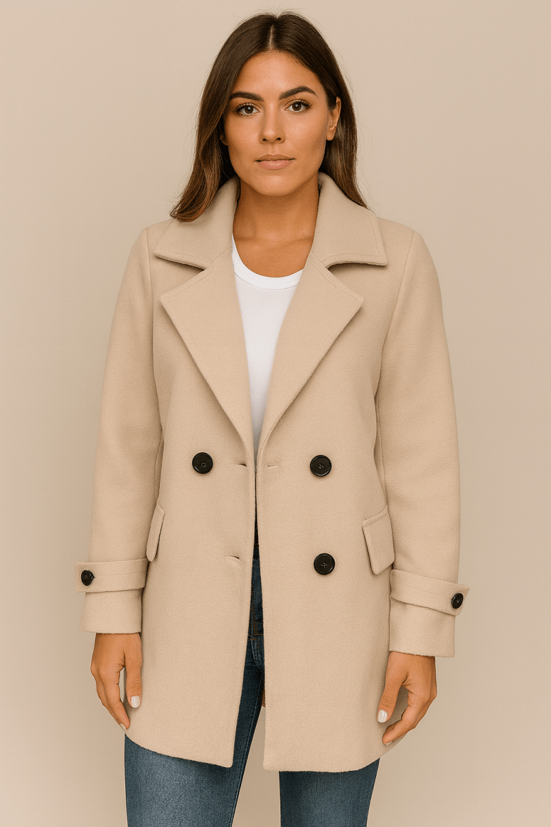 ROSALIE | CHIC COLLARED JACKET - Edith & Mae
