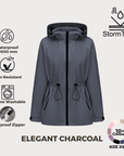 SAGE | LIGHTWEIGHT WATER REPELLENT RAINCOAT - Edith & Mae