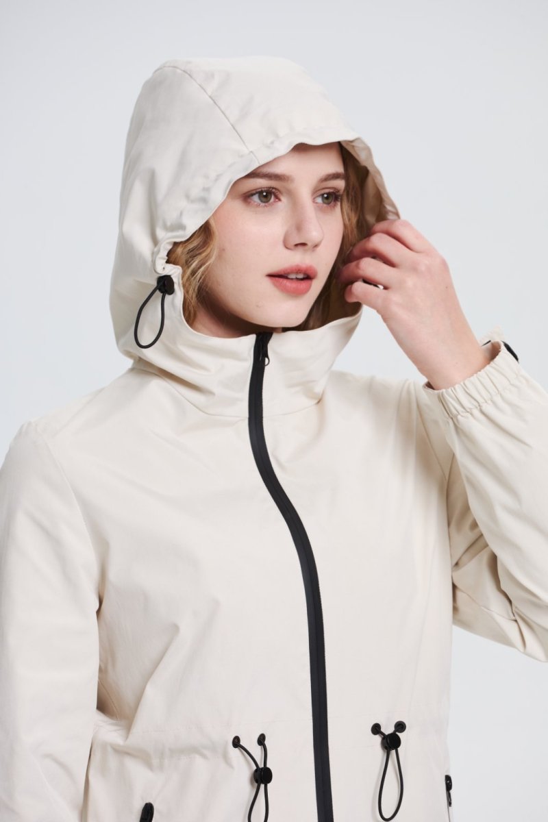 SAGE | LIGHTWEIGHT WATER REPELLENT RAINCOAT - Edith & Mae