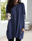 SARA - RELAXED POCKET TUNIC - Edith & Mae