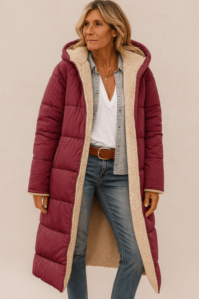 SASHA™ | ELEGANT REVERSIBLE COAT - Edith & Mae