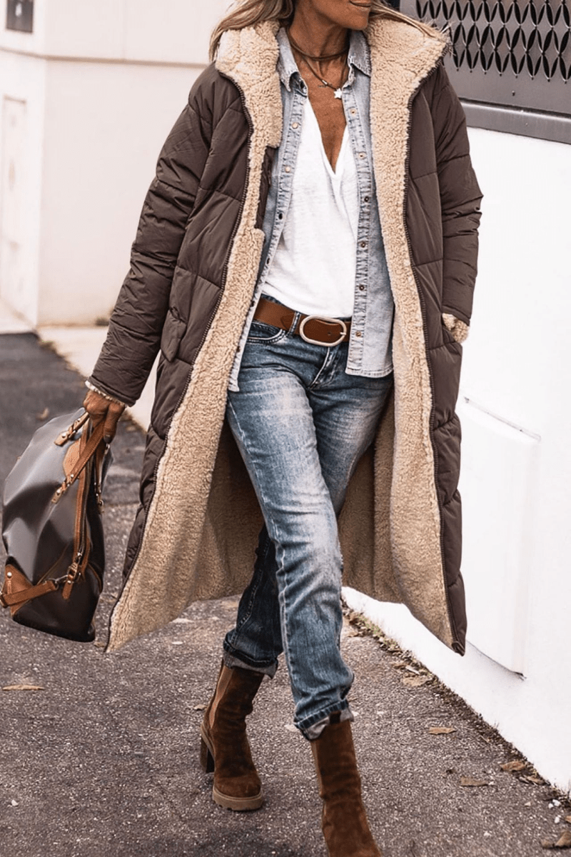 SASHA™ | ELEGANT REVERSIBLE COAT - Edith & Mae