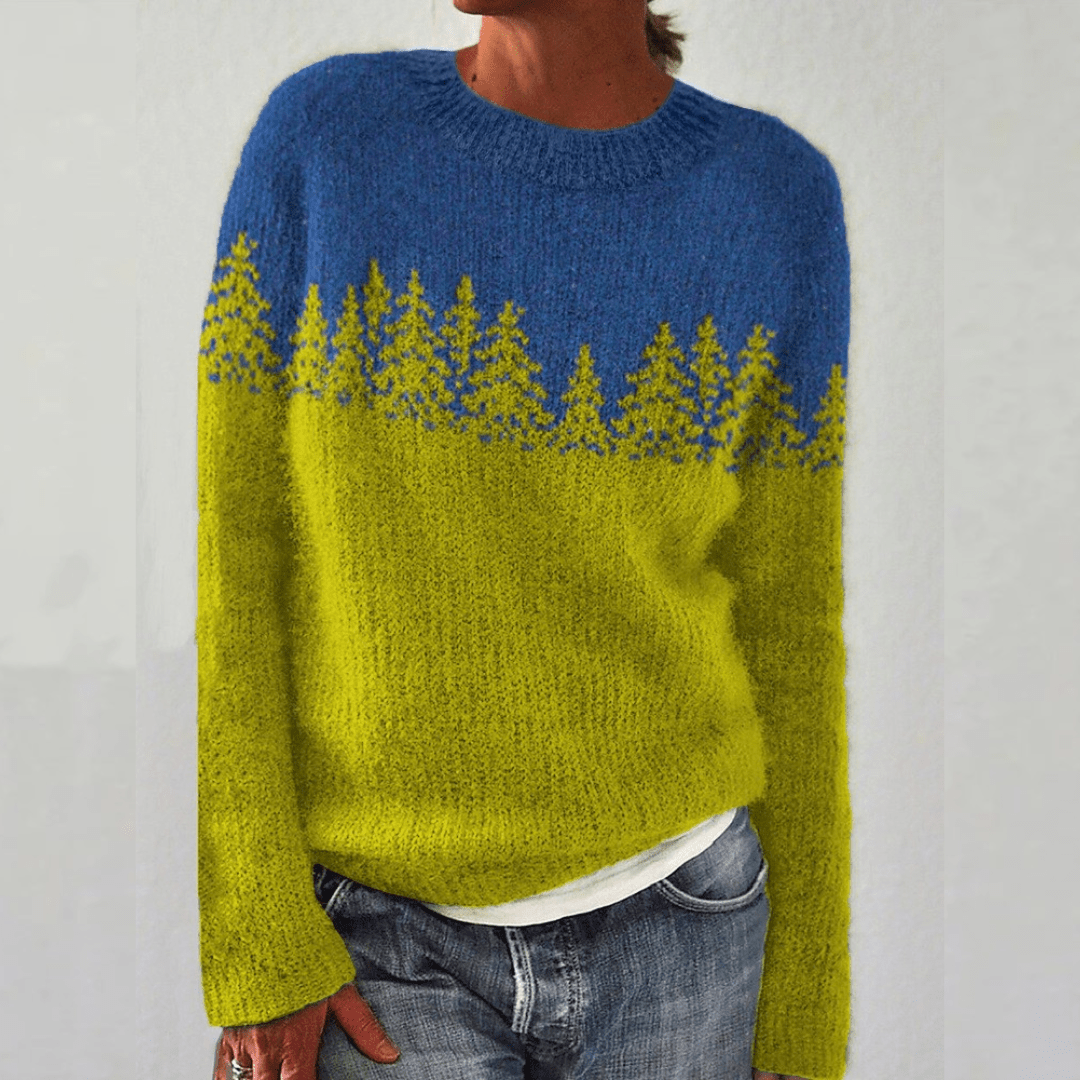 SILVANA™ - COZY RETRO SWEATER - Edith & Mae