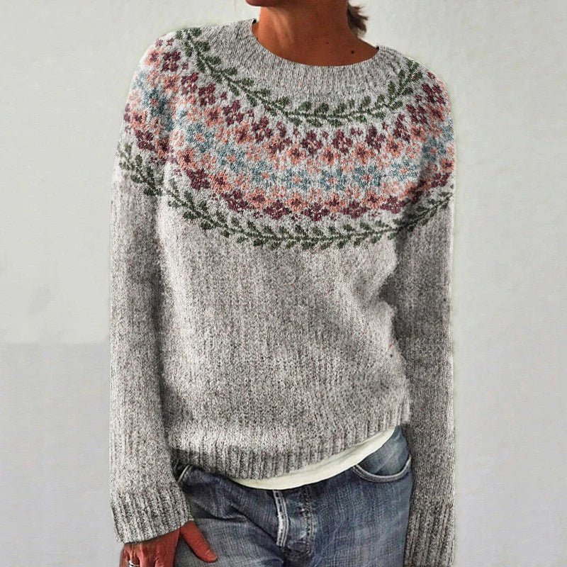 SILVANA™ - COZY RETRO SWEATER - Edith & Mae