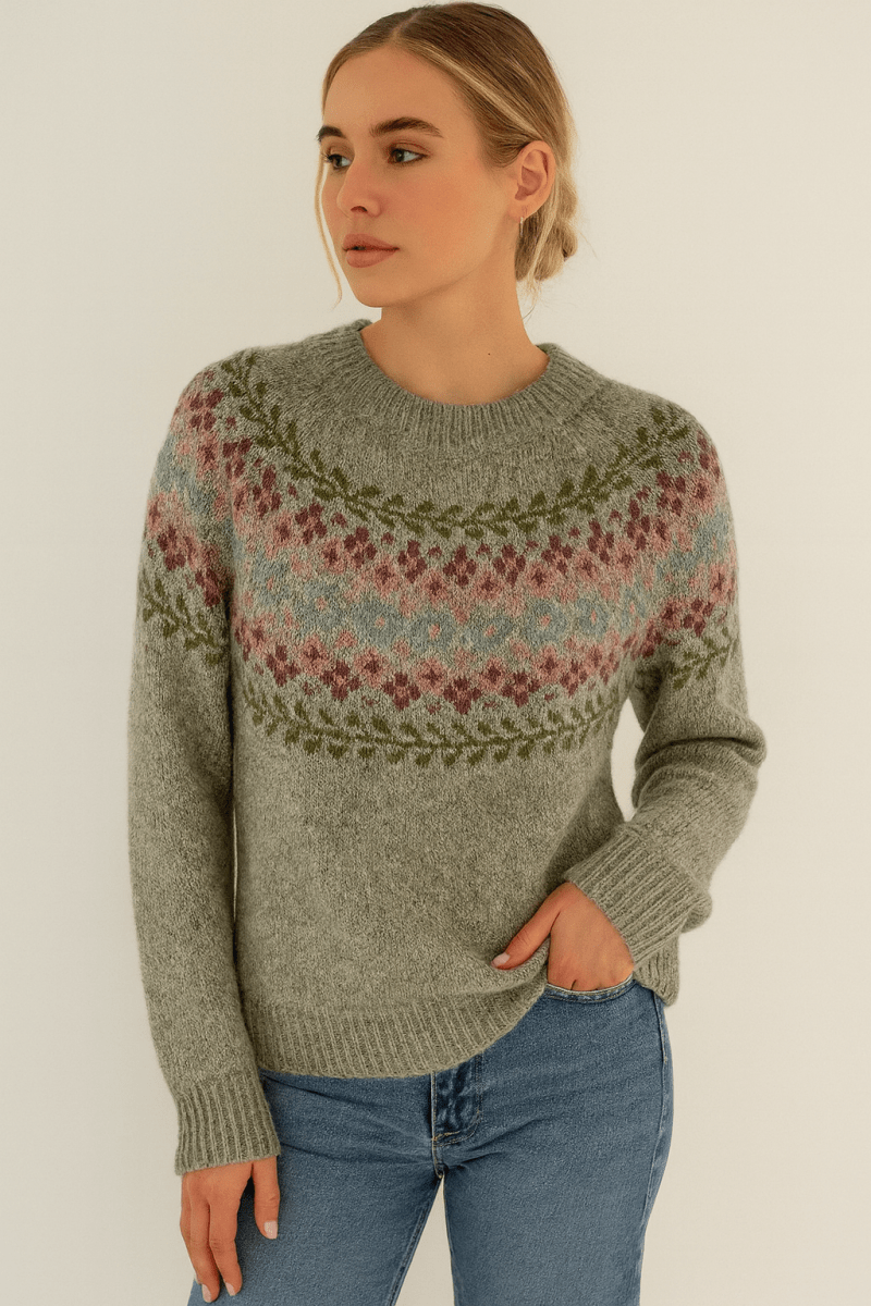 SILVANA™ - COZY RETRO SWEATER - Edith & Mae