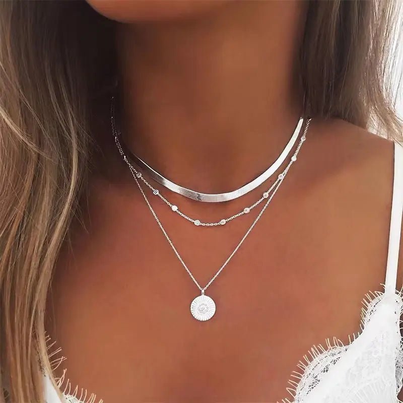 SILVER NECKLACE - Edith & Mae