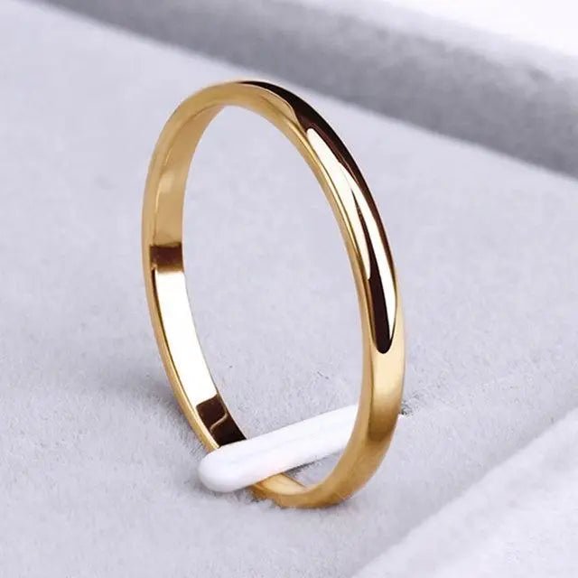 SIMPLE RING MADE OF GOLD AND SILVER - Edith & Mae