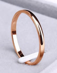 SIMPLE RING MADE OF GOLD AND SILVER - Edith & Mae