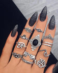 UNIQUE PACK WITH 8 TO 12 RINGS - Edith & Mae