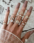 UNIQUE PACK WITH 8 TO 12 RINGS - Edith & Mae