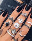 UNIQUE PACK WITH 8 TO 12 RINGS - Edith & Mae
