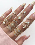 UNIQUE PACK WITH 8 TO 12 RINGS - Edith & Mae