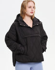 WILLOW | QUILTED WATER REPELLENT HOODED JACKET - Edith & Mae