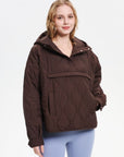 WILLOW | QUILTED WATER REPELLENT HOODED JACKET - Edith & Mae
