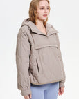 WILLOW | QUILTED WATER REPELLENT HOODED JACKET - Edith & Mae