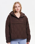 WILLOW | QUILTED WATER REPELLENT HOODED JACKET - Edith & Mae