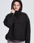 WILLOW | QUILTED WATER REPELLENT HOODED JACKET - Edith & Mae