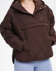 WILLOW | QUILTED WATER REPELLENT HOODED JACKET - Edith & Mae