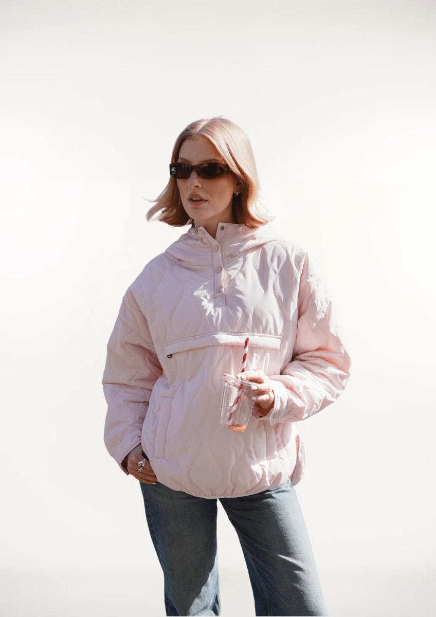 WILLOW | QUILTED WATER REPELLENT HOODED JACKET - Edith & Mae