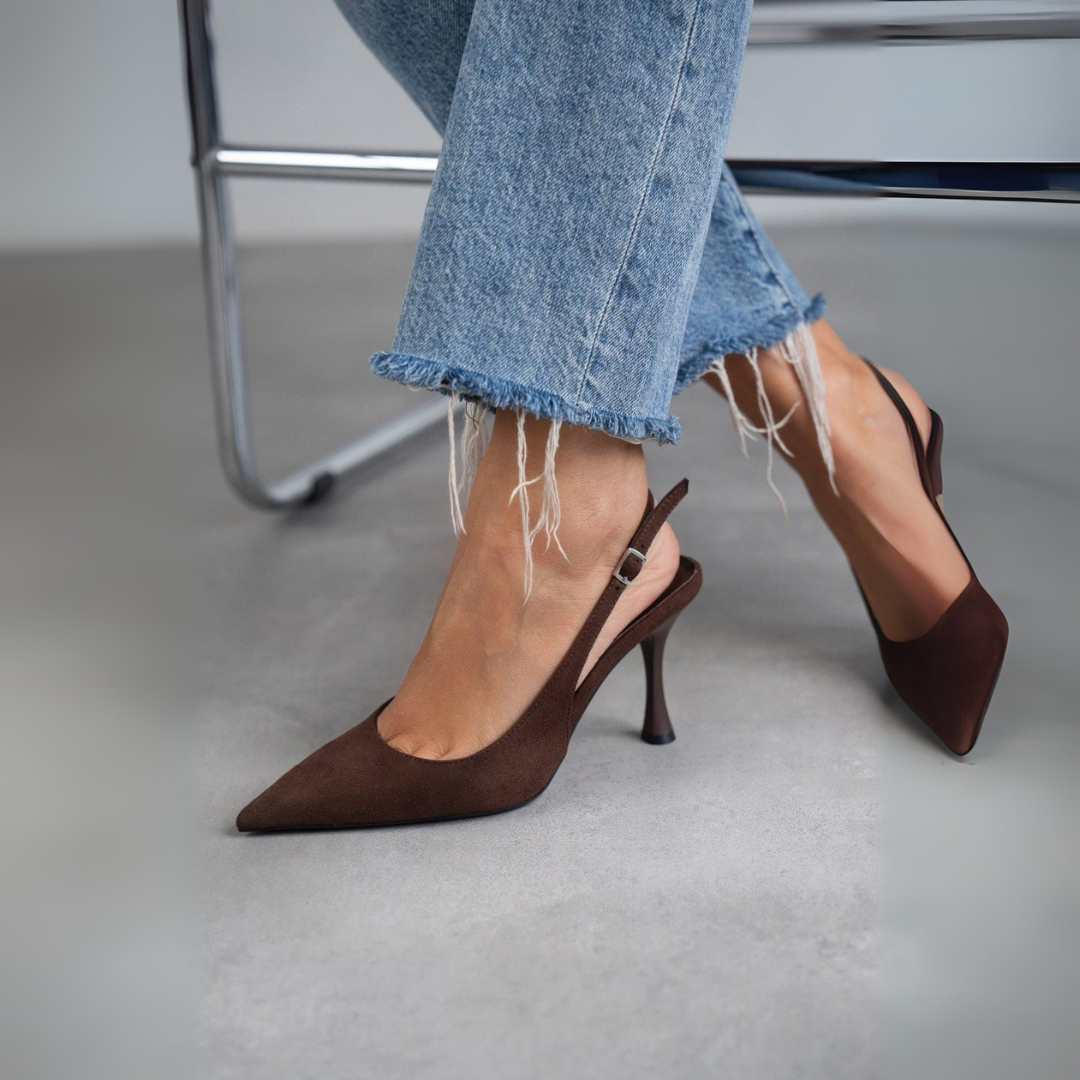 Mabel &amp; June – Suede Orthopedic Sandals
