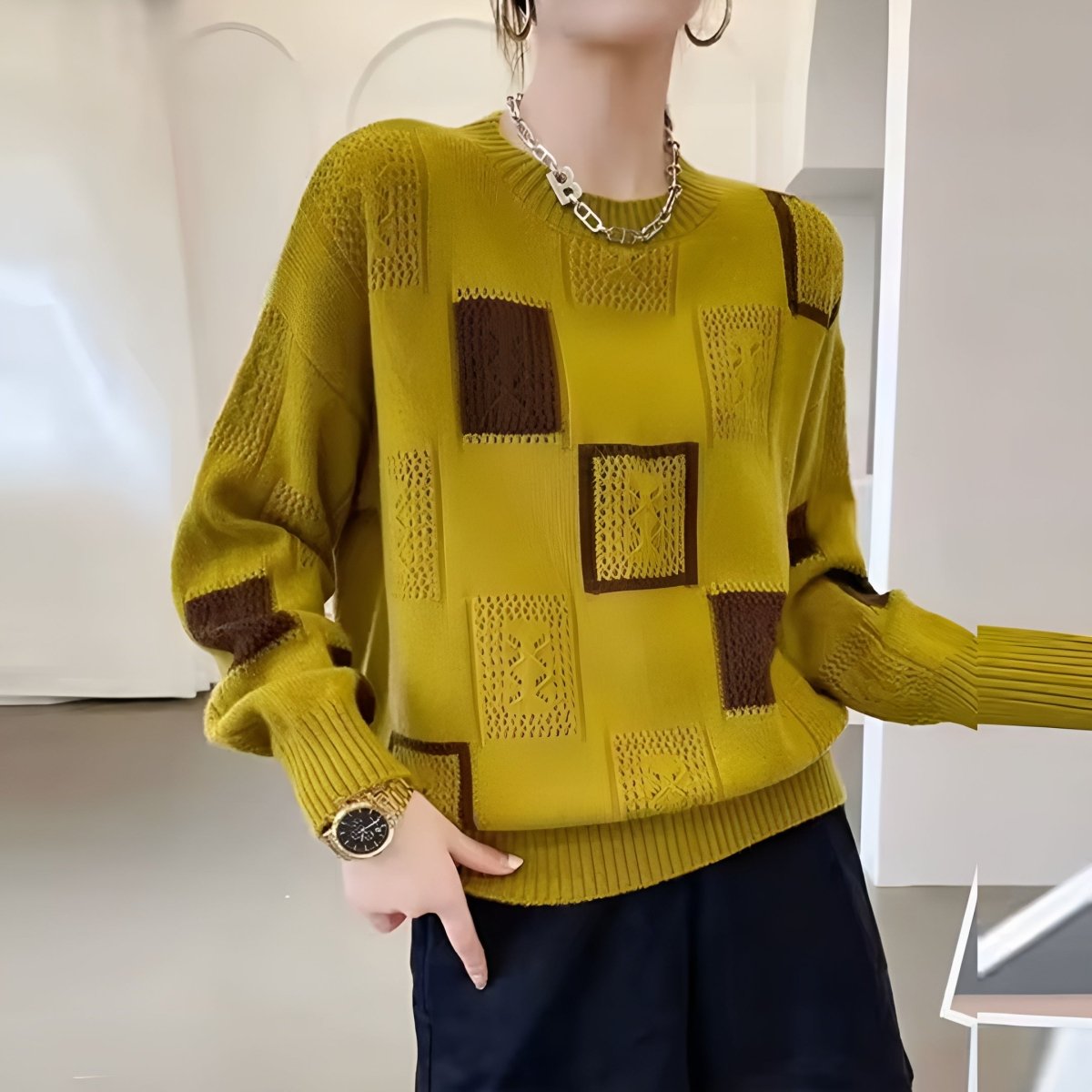 ALIDA - CHIC SWEATER - Edith & Mae