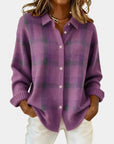 ALIYAH | COZY PLAID WINTER CARDIGAN - Edith & Mae