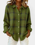 ALIYAH | COZY PLAID WINTER CARDIGAN - Edith & Mae