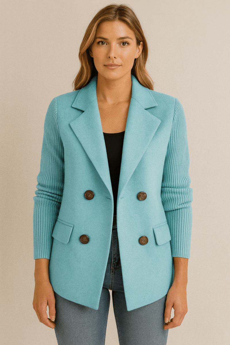 AMA - KNIT - SLEEVE BLAZER - Edith &amp; Mae