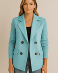 AMA - KNIT - SLEEVE BLAZER - Edith & Mae