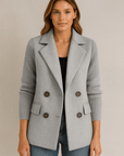 AMA - KNIT - SLEEVE BLAZER - Edith & Mae
