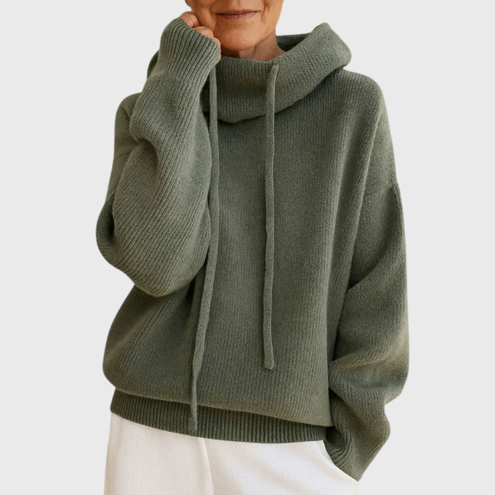 ANNELIE | COZY WIDE TURTLENECK SWEATER - Edith & Mae