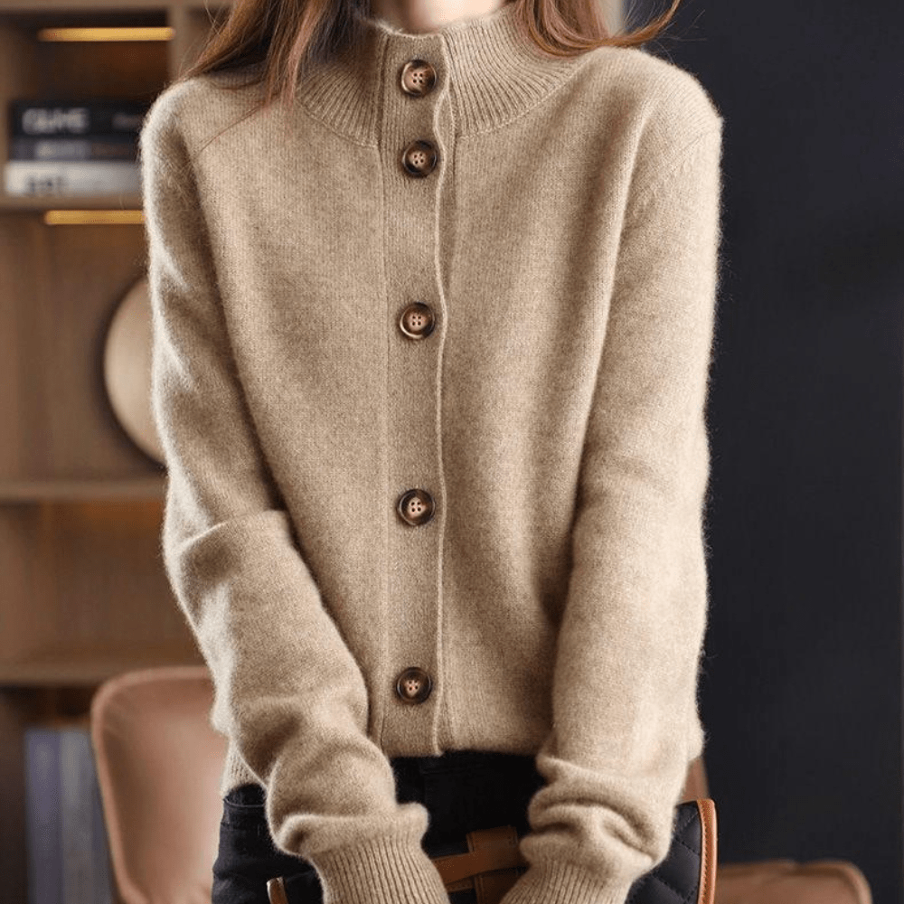 ANNIE | KNIT CASHMERE GILET - Edith & Mae