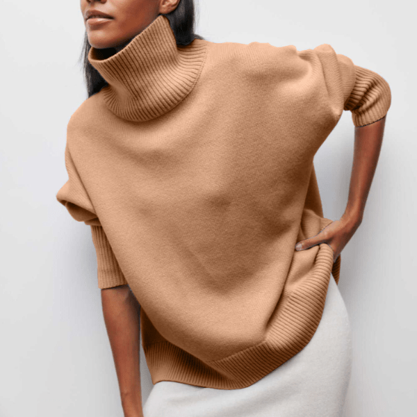 AVERY - HIGH NECK PULLOVER - Edith & Mae