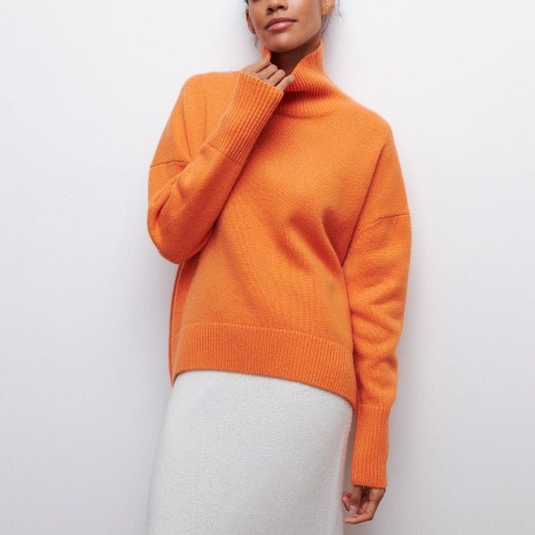 AVERY - HIGH NECK PULLOVER - Edith & Mae